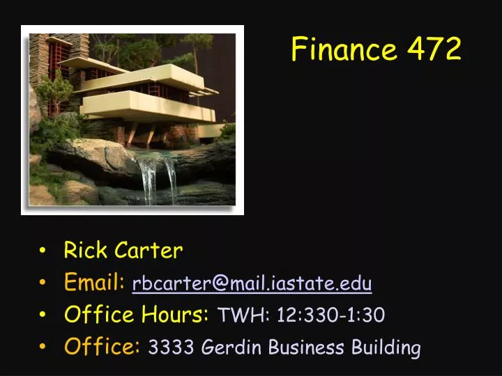 finance 472