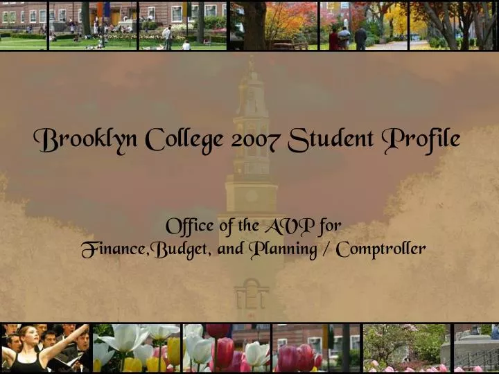 brooklyn college 2007 student profile