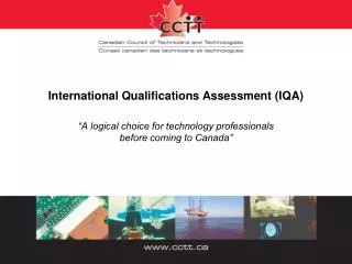 International Qualifications Assessment (IQA)