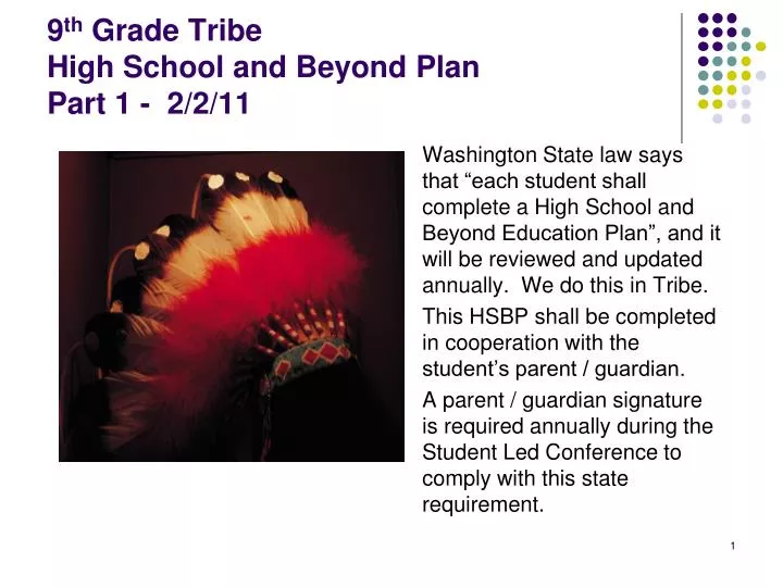 9 th grade tribe high school and beyond plan part 1 2 2 11