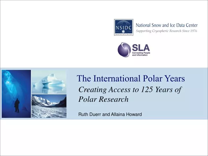 the international polar years