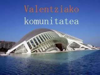 valentziako komunitatea