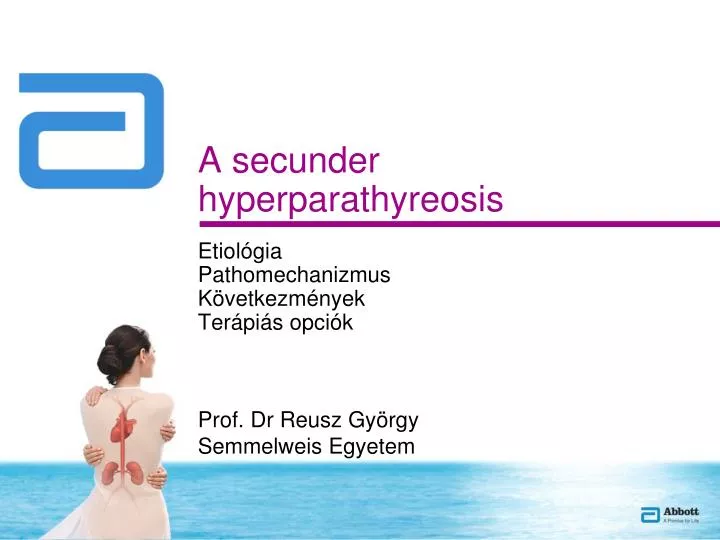 a secunder hyperparathyreosis