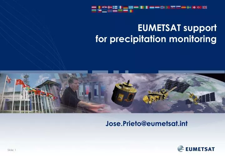 eumetsat support for precipitation monitoring