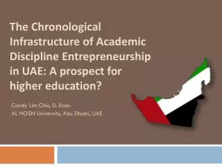 Candy Lim Chiu, D. Econ. AL HOSN University, Abu Dhabi, UAE