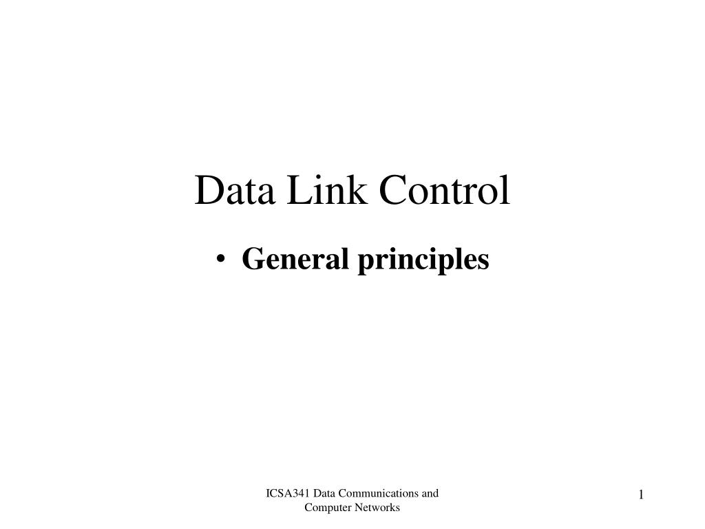 PPT - Data Link Control PowerPoint Presentation, free download - ID:3609664