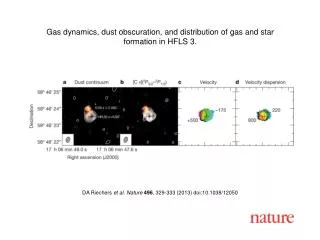 DA Riechers et al. Nature 496 , 329-333 (2013) doi:10.1038/12050