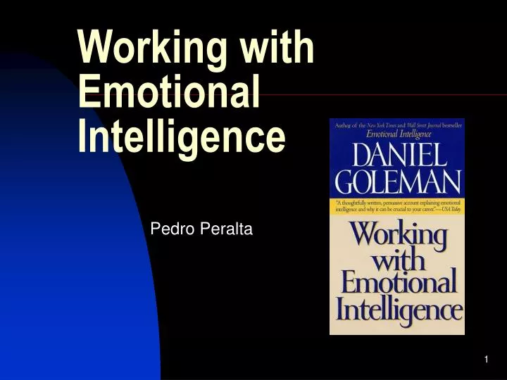 working with emotional intelligence