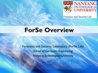 ForSe Overview