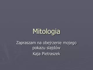 mitologia