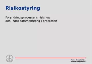 risikostyring
