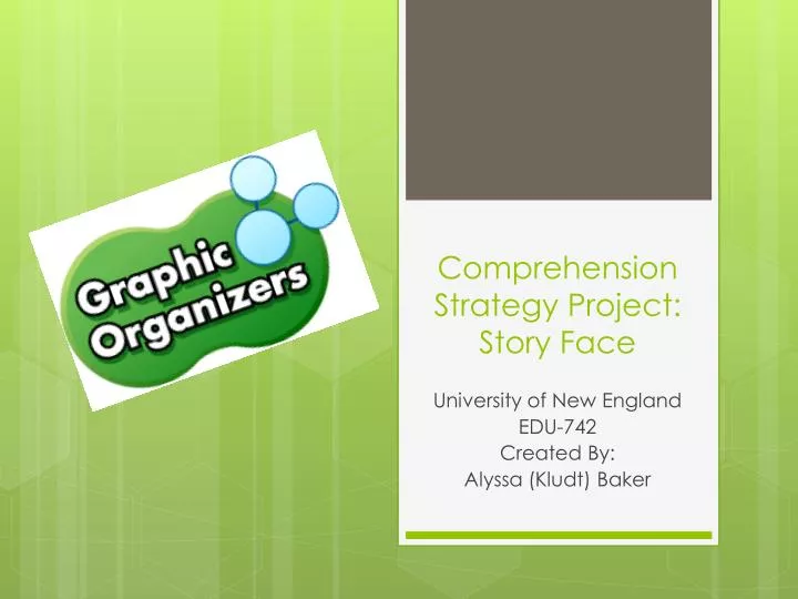 comprehension strategy project story face