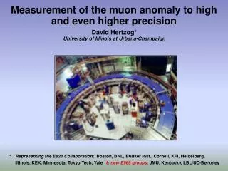 Measurement of the muon anomaly to high and even higher precision