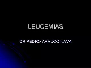 leucemias