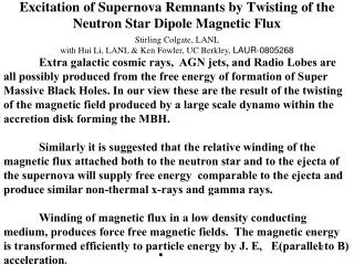 Excitation of Supernova Remnants by Twisting of the Neutron Star Dipole Magnetic Flux