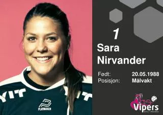sara nirvander