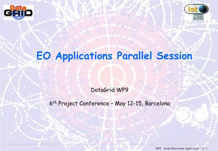 eo applications parallel session