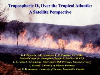 Tropospheric O 3 Over the Tropical Atlantic: A Satellite Perspective