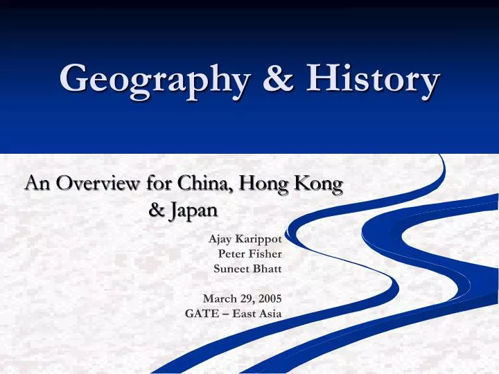 geography history