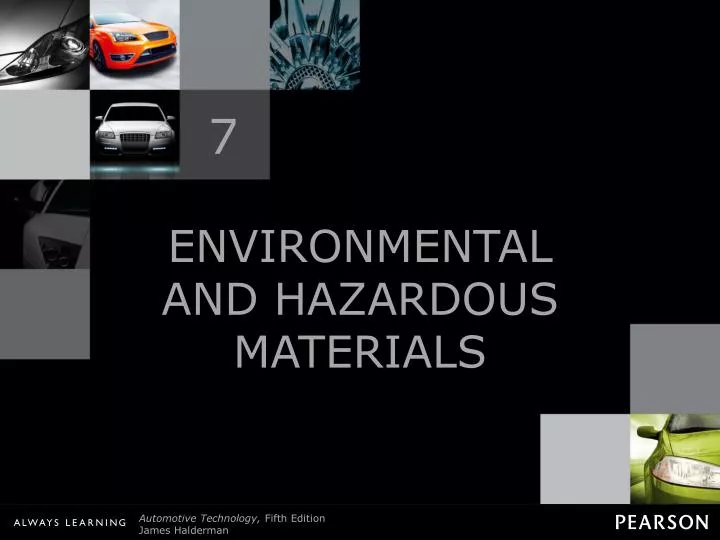 environmental and hazardous materials
