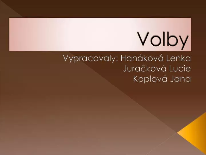 volby