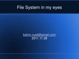 kelvin xupt@gmail com 2011 11 28