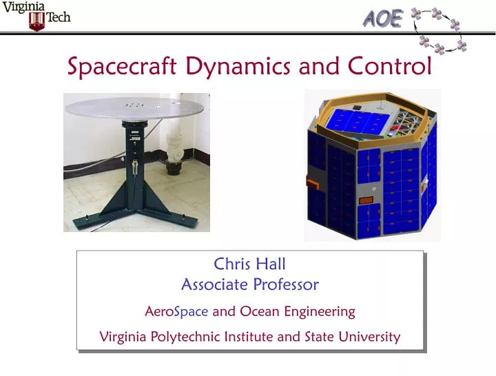 spacecraft dynamics and control