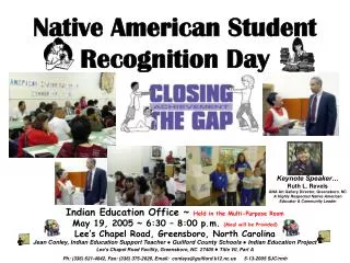 Native American Student Recognition Day