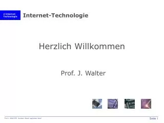 internet technologie