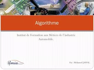 algorithme