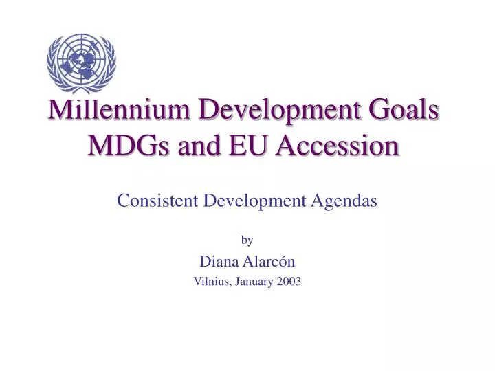 millennium development goals mdgs and eu accession