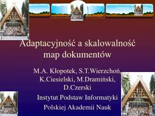 adaptacyjno a skalowalno map dokument w
