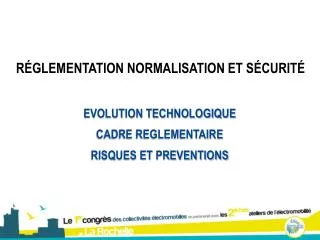 r glementation normalisation et s curit