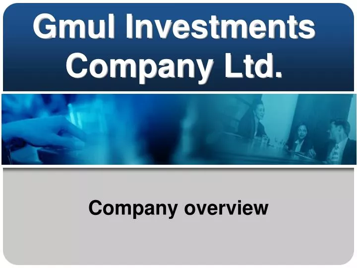 gmul investments company ltd