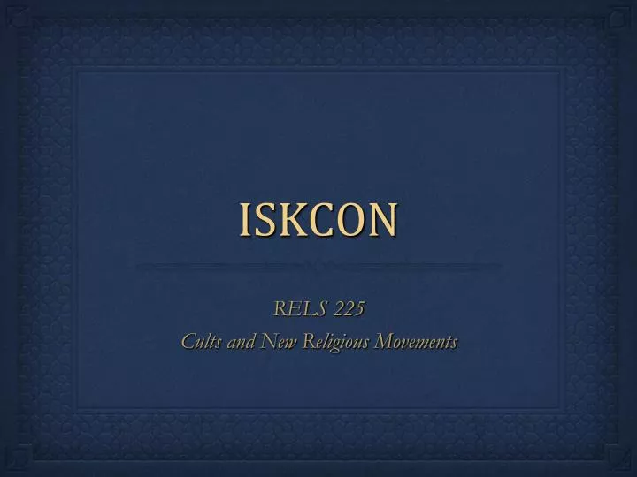 iskcon