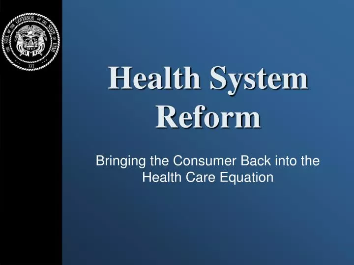 health system reform