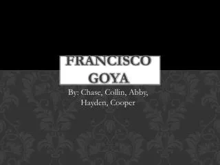 Francisco Goya