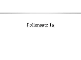 foliensatz 1a