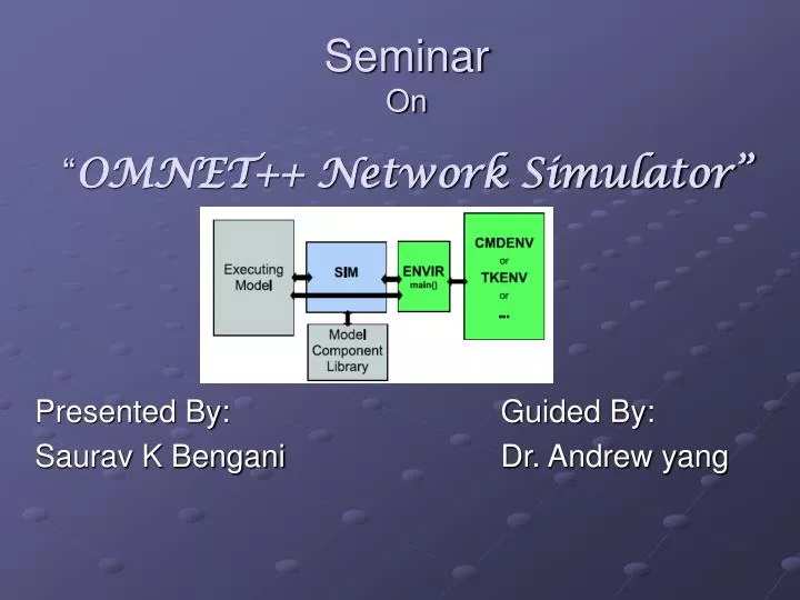 seminar on omnet network simulator