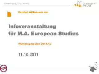 herzlich willkommen zur