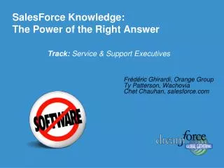 SalesForce Knowledge: The Power of the Right Answer