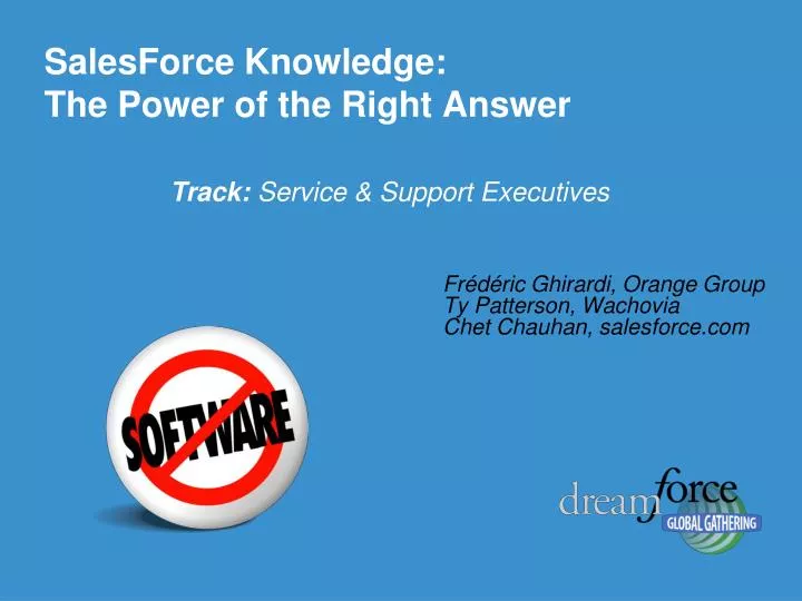 salesforce knowledge the power of the right answer