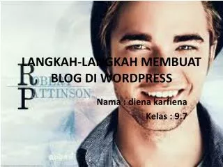 langkah langkah membuat blog di wordpress