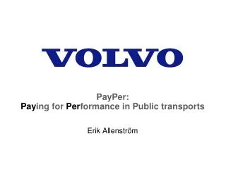 payper pay ing for per formance in public transports