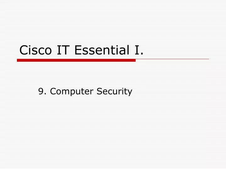 cisco it essential i