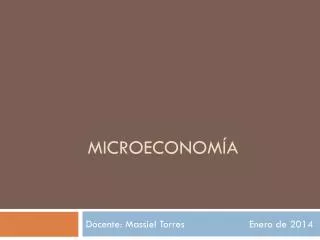 microeconom a