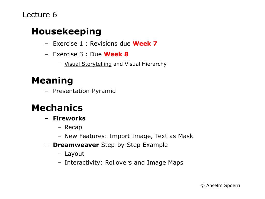 PPT - Lecture 6 PowerPoint Presentation, free download - ID:3612902