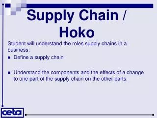 Supply Chain / Hoko