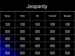 jeopardy