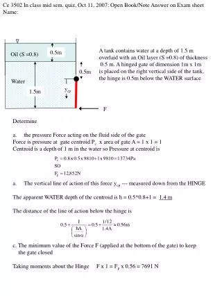 Oil (S =0.8)